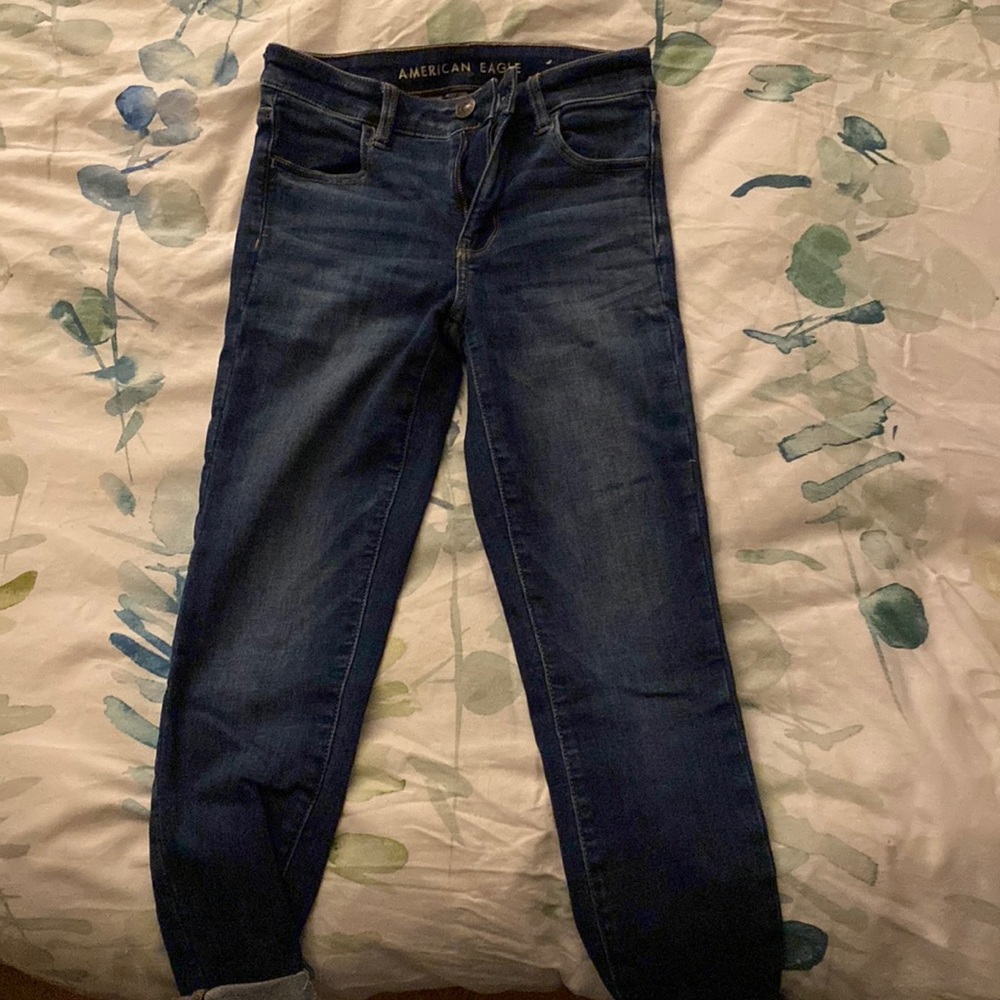 American eagle high rise skinny jeans
